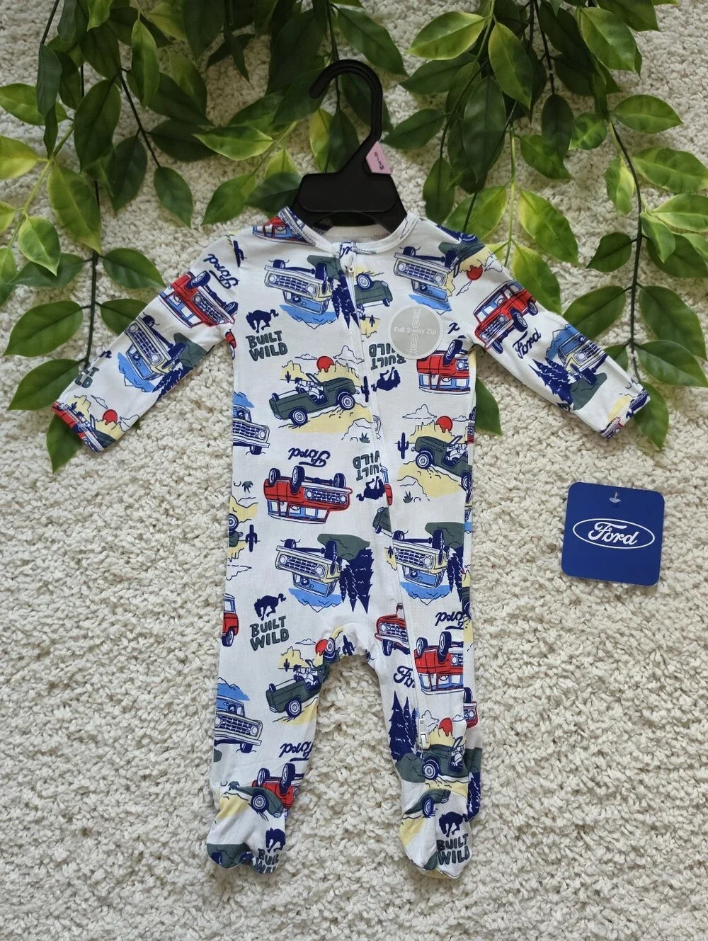 Baby Boy Ford Bronco Sleeper (0-3 Months)